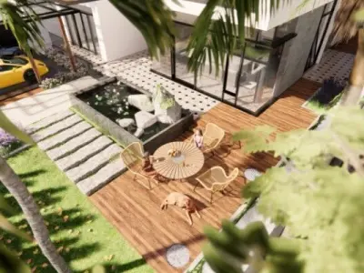  Villa Exterior Model  3D model