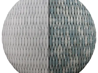 Modern 3D Ceramic Wall Tiles - Seamless Texture