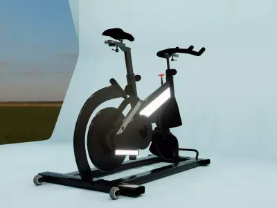 Raider sport bike 3D model