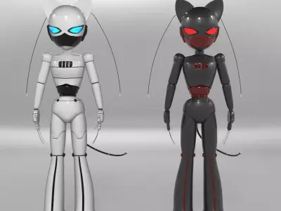 Robot - Cat 3D model