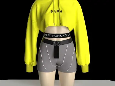 4 SPORT OUTFIT 3D model