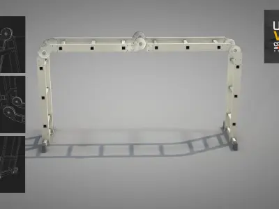 Construction - Multifunctional Ladder 3D model