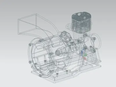 Engine Blower 3D model