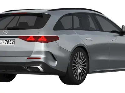 Mercedes-Benz E-Class Estate 2023 3D model