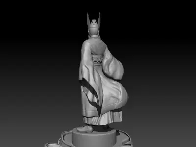 King Muryeong of the Ancient Kingdom of Korea 3D print model