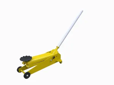 Car Jack Low-poly 3D model