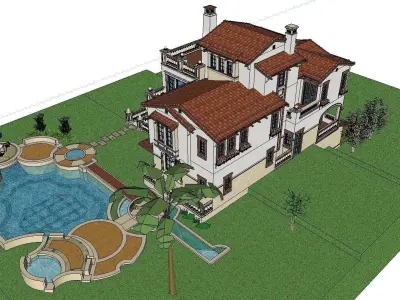 Regal-Luxury-Villa Area-016 3D model