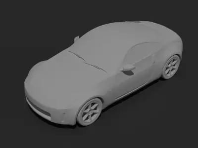 Nissan 350Z 3D print model