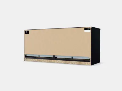 BRIMNES TV bench 1 Low-poly 3D model