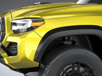 Toyota Tacoma TRD PRO 2022 3D model