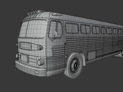 GM PD4104 Coach  3d Print Model 3D print model