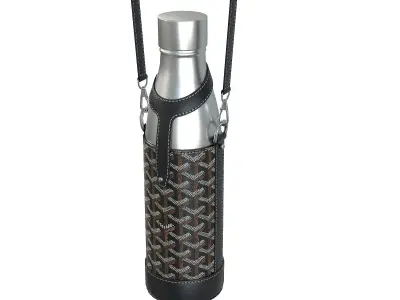 Goyard Yonne Case and Flask Low-poly 3D model