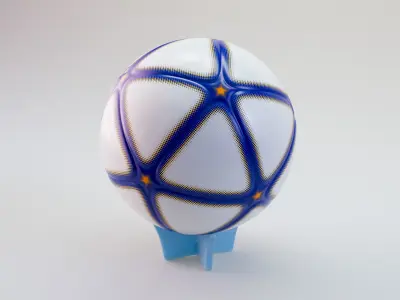 Modern Soccer Football Ball 3D model