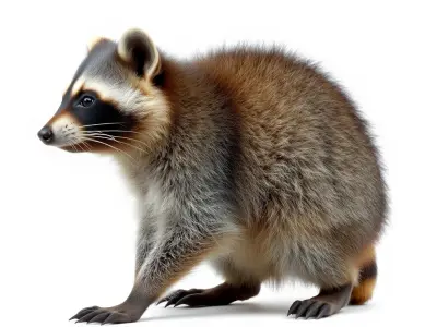 Realistic Raccoon Model Pack Low-poly 3D model