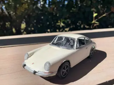 Porsche 911 classic - scale model - ASSEMBLY KIT or  SLOT CAR 3D print model