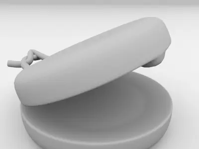 Castanets bell 3D model