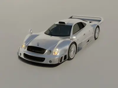 CLK GTR 1999 3D model