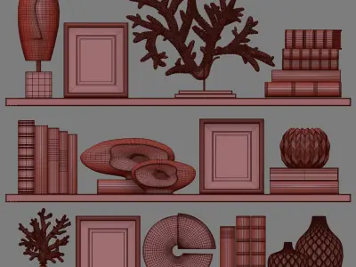 Decor Set 159 3D model