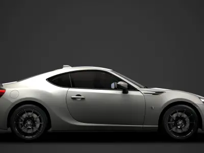 Toyota 86 TRD 2020 3D model