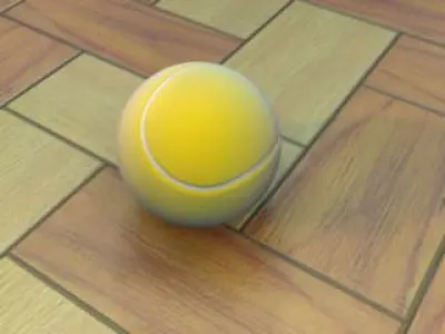Tennis Ball 3D model