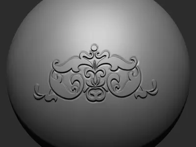 Ornament VDM Brush Pack Vol4 30 in One 3D model
