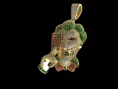 Joker Diamond pendant 3D print model