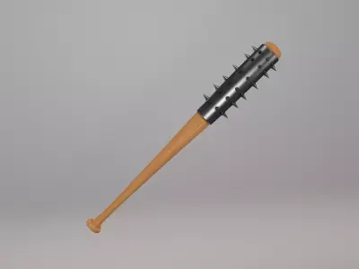Baseball Bat 3D model 5