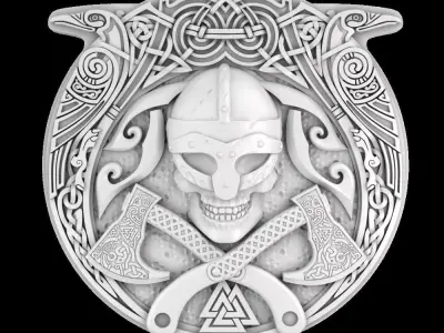 Viking-6 3D print model