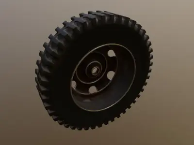 Wheel 3D model