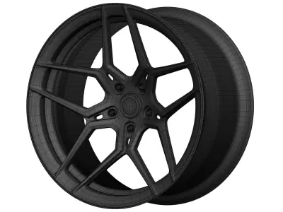 Rohana RFX11 Aftermarket Wheel Low-poly 3D model