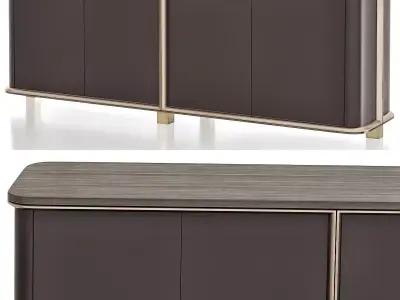 GRACE Volpi low poly 3d model Low-poly 3D model