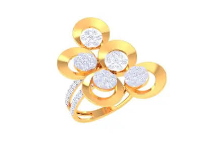 DL-8 ring 3D print model