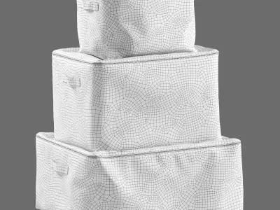 Decor Storage covers Set 101 3D model