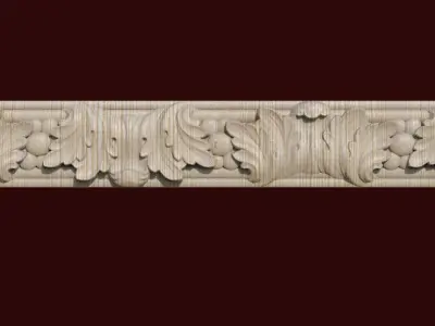 Moulding 3D CNC print model 3D print model