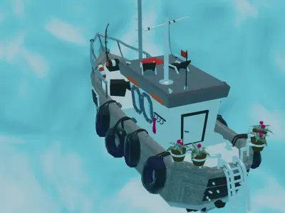 free ship Free 3D model