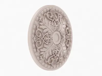 Classic Ceiling Medallion 38  3D model