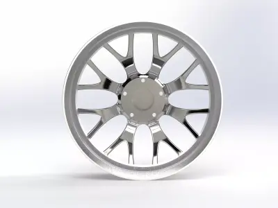 Generic Alloy Wheel 3D model