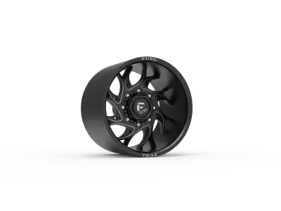 fuel off road REAR RUNNER wheel 3d print model 3D print model