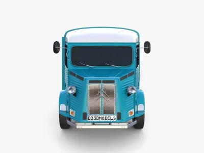 Citroen HY Blue 3D model