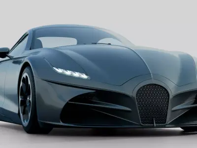 Unbranded Generic Sportscar 3D model