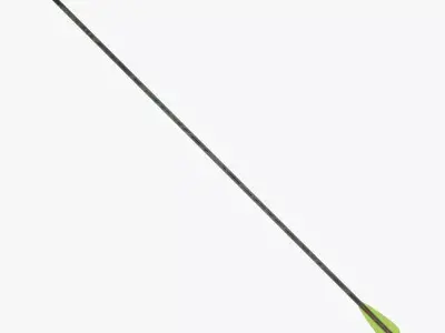 Arrow 2 archery 3D model