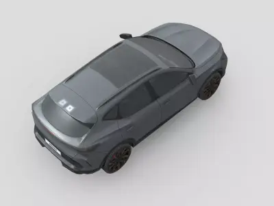 Low Poly Car - Cupra Formentor 2025 Low-poly 3D model