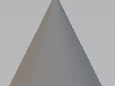 Simple cone Free 3D model