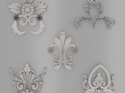 Trim Ornament 90 3D model