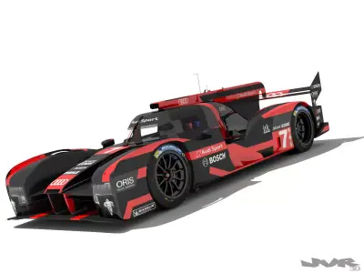 Audi R18 e-tron 2016 3D model