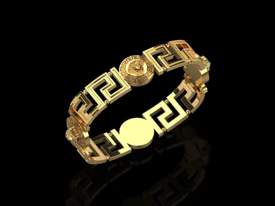 Vrsac Bracelet 185 Size N166 3D print model