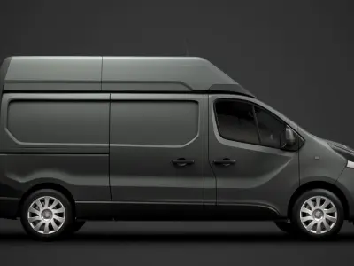 Vauxhall Vivaro Van L2H2 2018 3D model