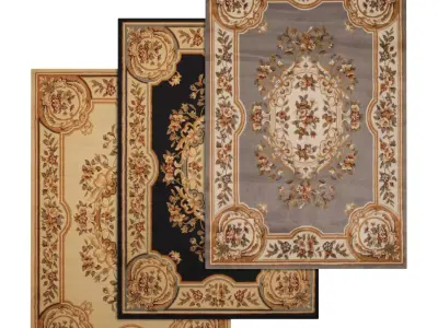 Rug Set 1103 3D model