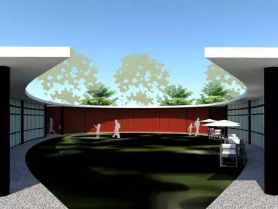 Souvenir shop 3D model