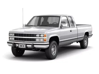 GENERIC PICKUP TRUCK 27 3D model